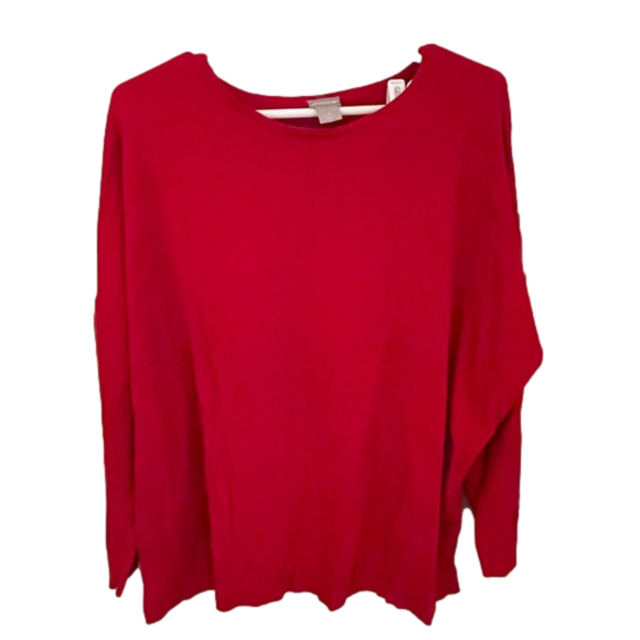 Chico's Sweaters - Beautiful Red Chicos Tunic Style Sweater
